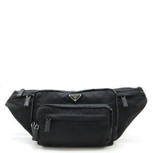 Prada waist bag pouch body hip nylon black